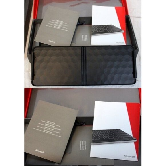 Microsoft Wedge Mobile Keyboard Bluetooth Wireless Cover Stand 1521 - Picture 6 of 7